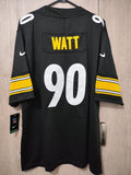 Jersey Steelers de Pittsburgh Negra Watt #90
