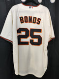 Jersey Gigantes de San Francisco Crema giants Bonds #25