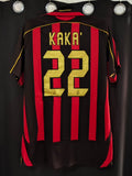Jersey Milan Local Retro Kaká 22