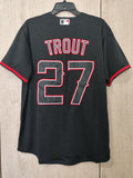 Jersey Angels de Los Angeles Negra Trout #27