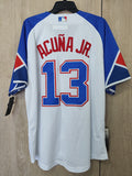 Jersey Bravos de Atlanta Braves City connect Acuña Jr  13