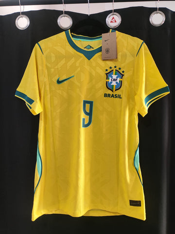 Jersey Brasil Local mundial 2026 versión jugador Ronaldo 9