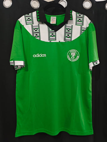 Jersey Nigeria local retro 1994 para personalizar
