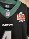 Jersey Aguilas de Philadelphia Eagles Blanco Hurts #1