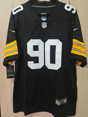 Jersey Steelers de Pittsburgh Negra Watt #90