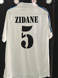 Jersey Real Madrid Local retro 01-02 Zidane 5