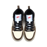 Jordan 1 Marrón, blanco y negro