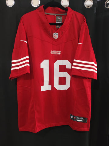 Jersey San Francisco 49ers Roja Montana 16