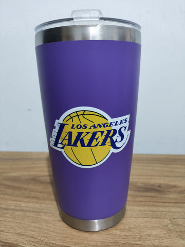 Termo de 20 onzas color morado Los Angeles Lakers
