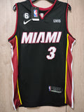 Jersey Miami Heat Negra Wade #3