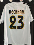 Jersey Real Madrid Local retro 2003-2004 Beckham 23