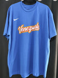 Camiseta Venezuela Azul Acuña jr #21 Clásico Mundial de Beisbol 2026