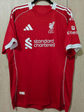 Jersey Liverpool Roja Local temporada 25-26 versión jugador