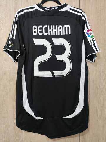 Jersey Real Madrid Retro Beckham 23