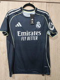 Jersey Real Madrid azul visita temporada 25-26
