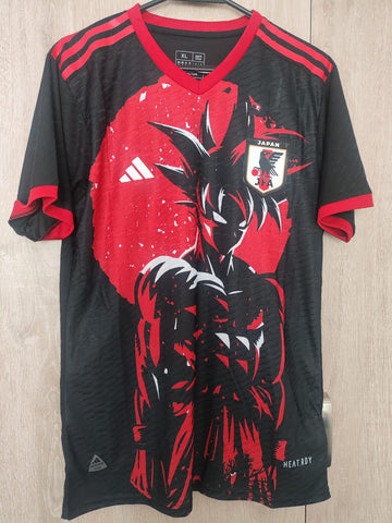 Jersey Japon Roja con negro Edición Dragon ball Z version jugador