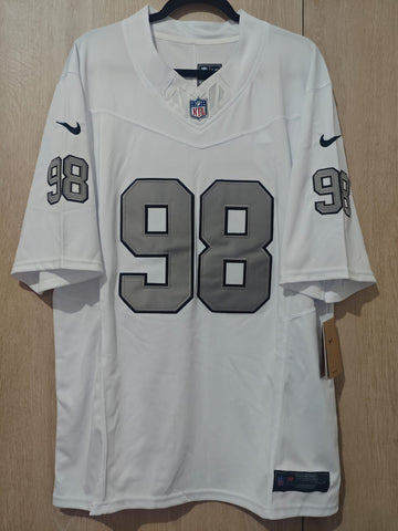 Jersey Las Vegas Raiders blanca Crosby #98