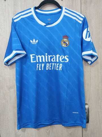 Jersey Real Madrid Azul alternativa 25/26 aficionado
