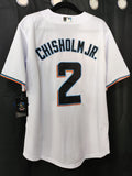 Jersey Marlins de Miami Blanca Chisholm jr. #2