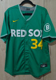 Jersey Medias Rojas de Boston Red Sox Monstruo Verde City connect 2025 #34 Ortiz