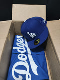 Combo Dodgers Jersey Azul ó Blanca y Gorra Clásica New Era Original
