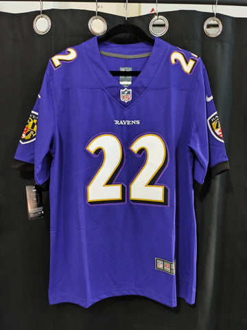 Jersey Ravens de Baltimore Cuervos Morada Henry 22