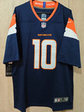 Jersey Broncos de Denver Azul Nix #10