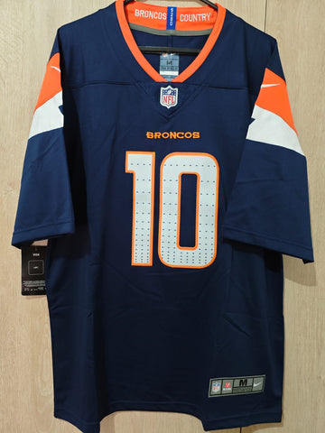 Jersey Broncos de Denver Azul Nix #10