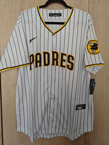 Jersey Padres de San Diego Blanca