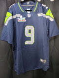 Jersey Seattle Seahawks Azul Walker III #9 Superbowl LX