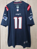 Jersey Patriots de New England Azul Edelman #11