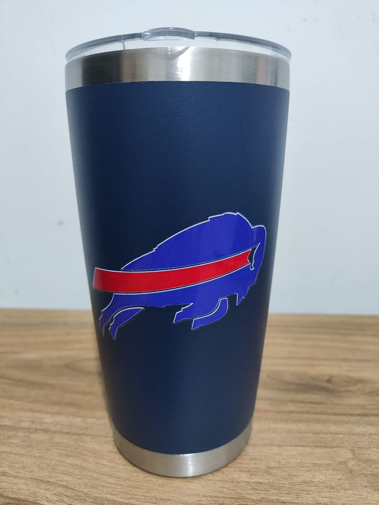 Termo de 20 onzas color azul Buffalo Bills