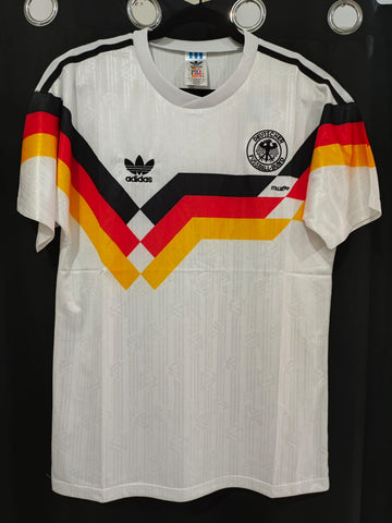 Jersey Alemania local retro 1990 para personalizar