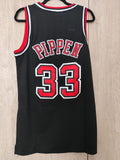 Jersey Toros de Chicago Bulls Negra Pippen #33