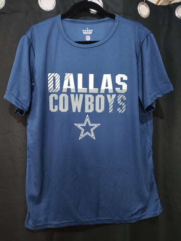 Camiseta deportiva Dry Fit Cowboys Azul