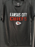 Camiseta deportiva Dry Fit Chiefs negra