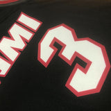 Jersey Miami Heat Negra Wade #3