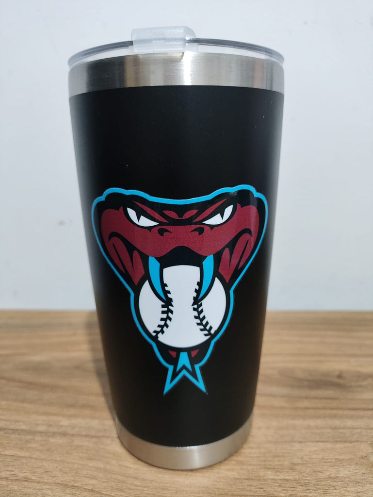 Termo de 20 onzas color negro Arizona Diamondbacks