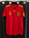 Jersey España Local retro 2010 iniesta 6