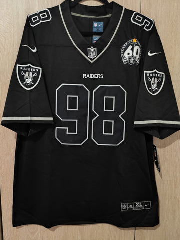 Jersey Las Vegas Raiders negro Crosby #98