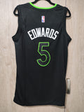 Jersey Minnesota Timberwolves Negra Edwards #5