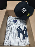 Combo Yankees Jersey Blanca o Gris y Gorra Clásica New Era Original