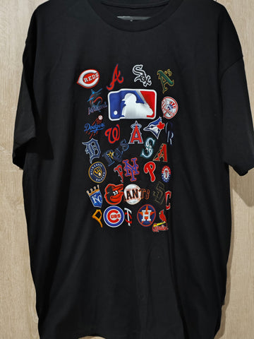 Camiseta algodón All over todos los logotipos MLB