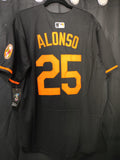 Jersey Orioles de Baltimore Negra Alonso 25