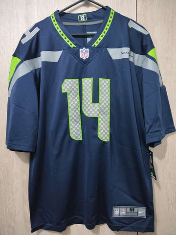 Jersey Seattle Seahawks Azul Metcalf #14