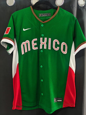 Jersey México verde clásico mundial de beisbol 2026