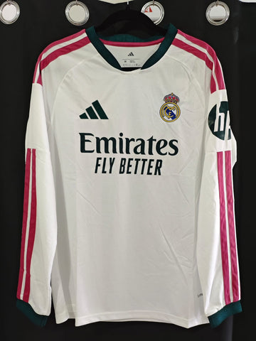 Jersey Real Madrid Local Manga Larga 26-27