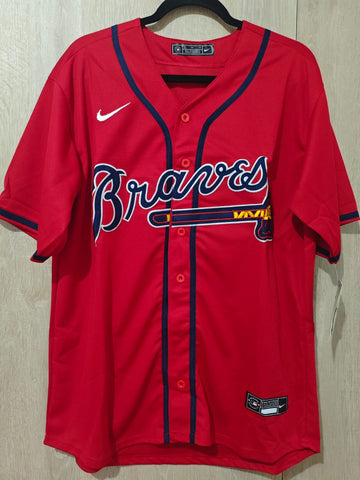 Jersey Bravos de Atlanta Roja Braves Acuña JR