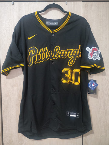 Jersey Pirates Pittsburgh negra Skenes #30