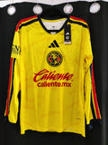 Jersey America Local 26-17 manga larga para personalizar